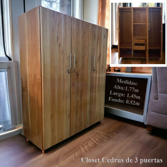 Armario Cedrus de 3 puertas