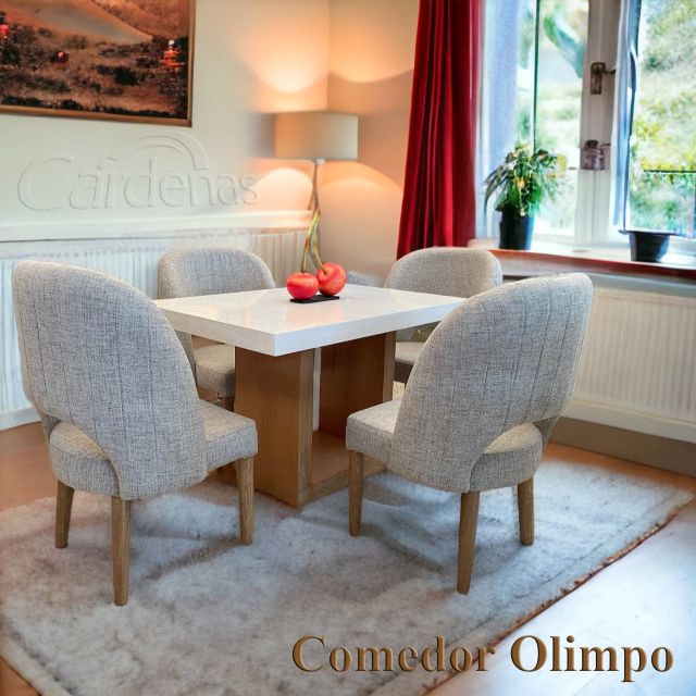 Comedor Olimpo de 4 sillas