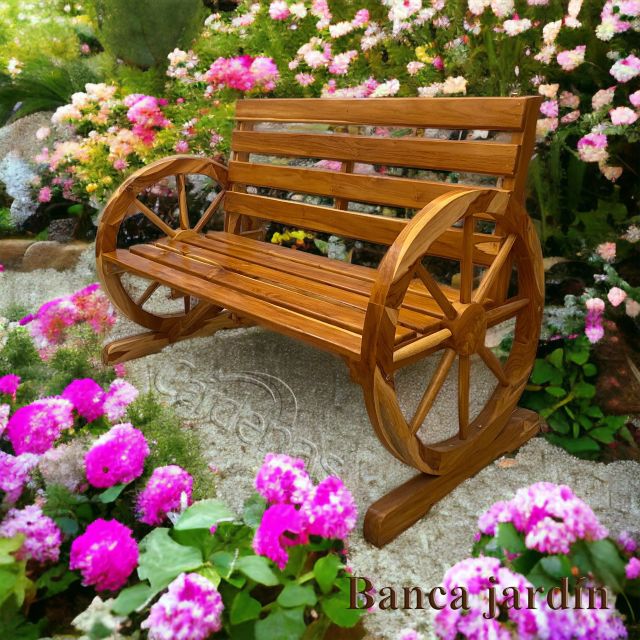 Banca jardín