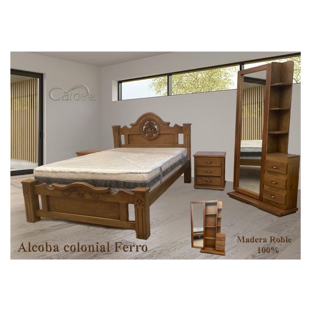 Alcoba Colonial Ferro
