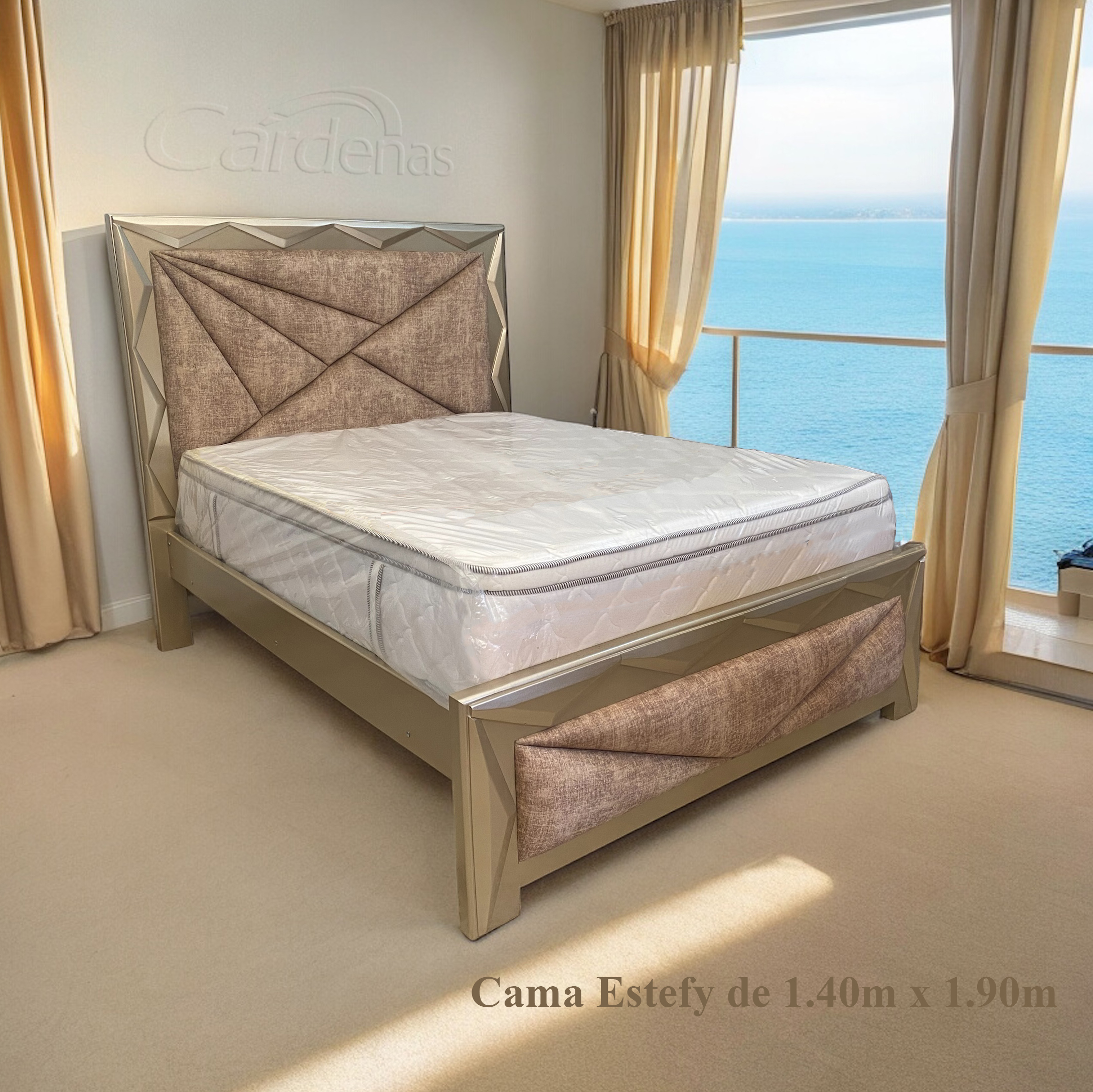 Cama Estefy de 140x190m